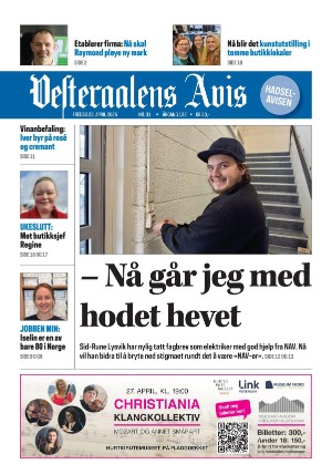 Vesteraalens Avis 25.04.25