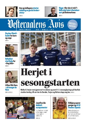 Vesteraalens Avis 29.04.25