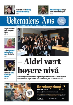 Vesteraalens Avis 30.09.25