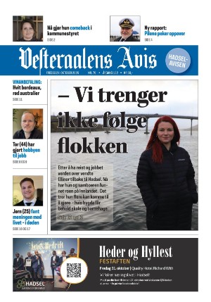 Vesteraalens Avis 24.10.25
