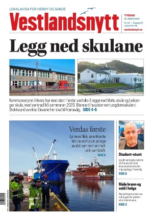 Vestlandsnytt 25.03.25