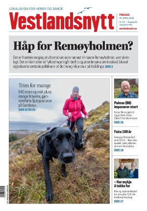 Vestlandsnytt 25.04.25