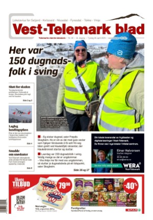 Vest-Telemark Blad 16.04.24