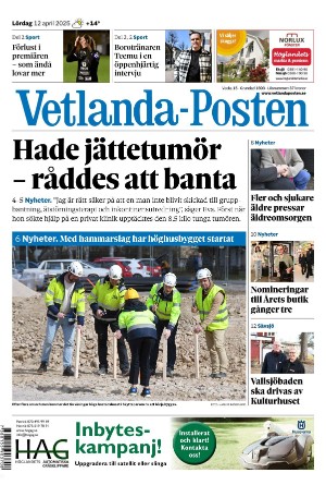 Vetlanda-Posten 2025-04-12