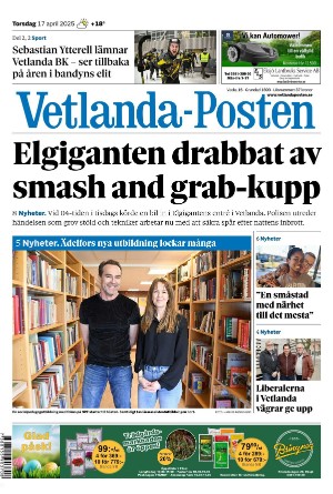 Vetlanda-Posten 2025-04-17