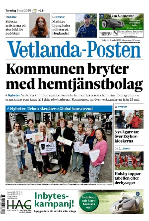 Vetlanda-Posten 2025-05-08