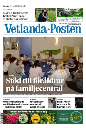 Vetlanda-Posten 2025-05-22