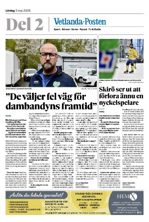 Vetlanda-Posten Del2 2025-05-03