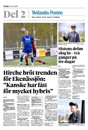 Vetlanda-Posten Del2 2025-05-06