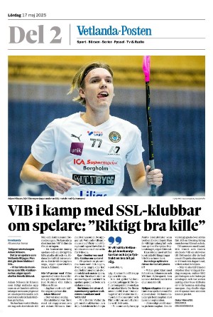 Vetlanda-Posten Del2 2025-05-17