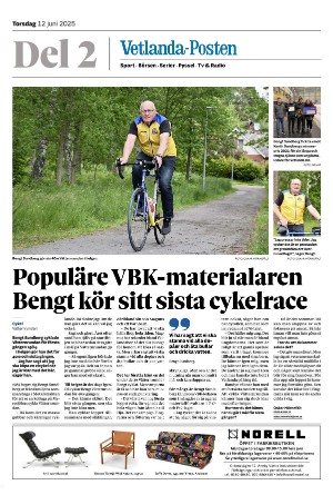 Vetlanda-Posten Del2 2025-06-12