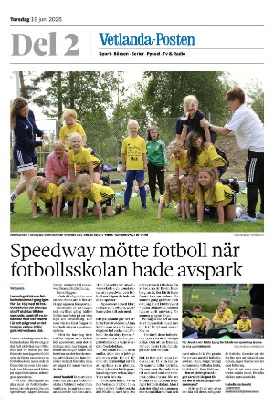 Vetlanda-Posten Del2 2025-06-19