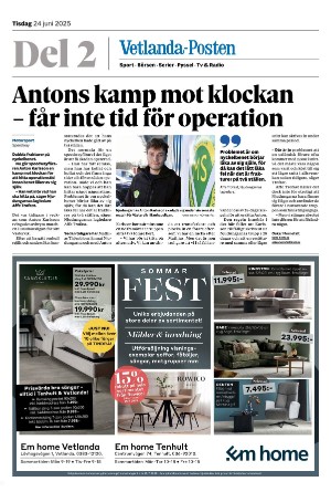 Vetlanda-Posten Del2 2025-06-24