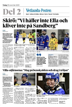 Vetlanda-Posten Del2 2025-11-25