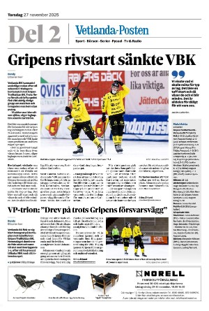 Vetlanda-Posten Del2 2025-11-27