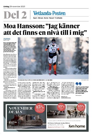 Vetlanda-Posten Del2 2025-11-29