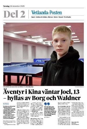 Vetlanda-Posten Del2 2025-12-18