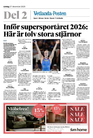Vetlanda-Posten Del2 2025-12-27