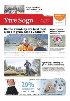 Ytre Sogn 19.04.24